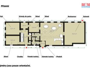 Prodej restaurace, Toužim, Školní, 524 m2