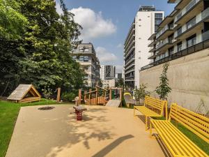 Pronájem bytu 1+kk, Praha - Modřany, Československého exilu, 29 m2