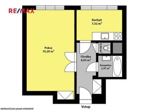 Prodej bytu 1+1, Kolín, Na Magistrále, 37 m2