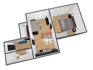 Pronájem bytu 2+kk, Bechyně, U Nádraží, 43 m2