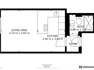 Pronájem bytu 1+kk, Praha - Žižkov, Slavíkova, 27 m2