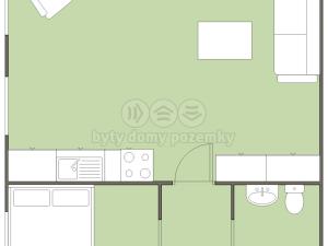 Prodej bytu 2+kk, České Budějovice, Lipenská, 39 m2