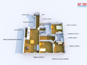 Pronájem bytu 4+kk, Plzeň - Východní Předměstí, Úslavská, 140 m2