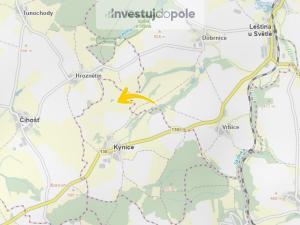 Prodej louky, Kynice, 1136 m2