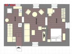 Prodej rodinného domu, Praha - Točná, K výboru, 109 m2