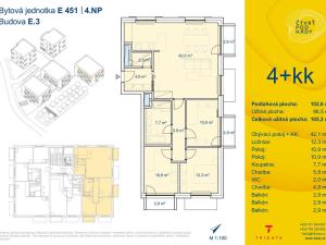 Prodej bytu 4+kk, Brno, 96 m2