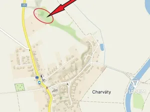 Prodej podílu lesa, Charváty, 592 m2