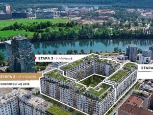 Prodej bytu 1+kk, Praha - Holešovice, V háji, 46 m2