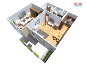 Prodej bytu 2+kk, Praha - Kyje, Farkašova, 49 m2