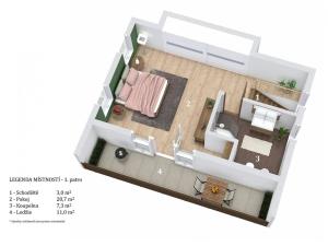 Prodej bytu 3+kk, Klecany, Spojovací, 111 m2