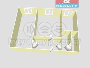 Prodej bytu 2+1, Opava - Předměstí, Otická, 42 m2