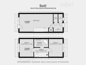 Prodej rodinného domu, Bašť, Okružní, 74 m2