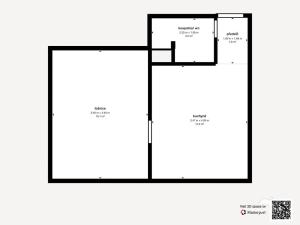 Prodej bytu 1+1, Kaznějov, Školní, 35 m2