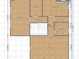 Pronájem bytu 3+kk, Rychnov nad Kněžnou, Na Dubince, 90 m2
