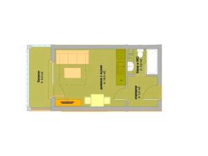 Prodej bytu 1+kk, Bjala, Bulharsko, 33 m2