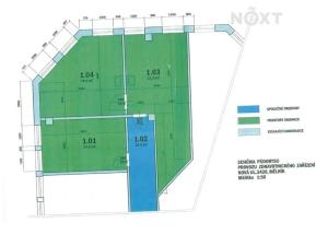 Pronájem ordinace, Mělník, Nová, 67 m2