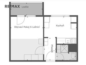 Prodej bytu 1+1, Praha - Letňany, Chlebovická, 31 m2