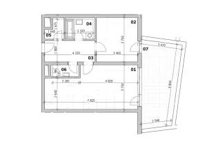 Prodej bytu 2+kk, Karlovy Vary, 60 m2