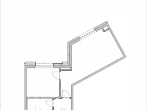 Pronájem bytu 2+kk, Praha - Nusle, Muzikova, 44 m2