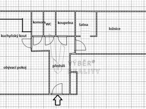 Pronájem bytu 2+kk, Praha - Vršovice, Ruská, 62 m2