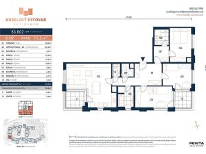 Prodej bytu 4+kk, Praha - Nusle, Bělehradská, 111 m2