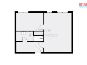 Pronájem bytu 2+kk, Praha - Hostavice, Českobrodská, 54 m2