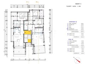 Prodej bytu 3+kk, Novalja, Chorvatsko, 68 m2