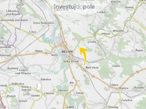 Prodej pole, Mělník, 42961 m2