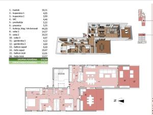 Prodej bytu 3+kk, Trogir, Chorvatsko, 120 m2