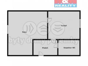 Pronájem bytu 1+1, Karlovy Vary, Sokolovská, 50 m2