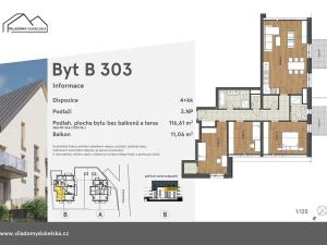 Prodej bytu 4+kk, Liberec, 128 m2