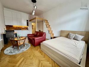 Pronájem bytu 1+kk, Brno, Jugoslávská, 36 m2