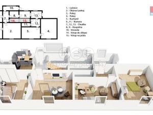 Prodej rodinného domu, Praha - Ďáblice, Brigádnická, 110 m2