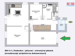 Prodej rodinného domu, Oslavany - Padochov, 198 m2