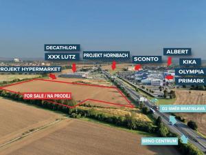 Prodej komerčního pozemku, Modřice, 15000 m2