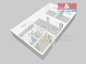 Pronájem bytu 3+kk, Praha, Rezlerova, 55 m2