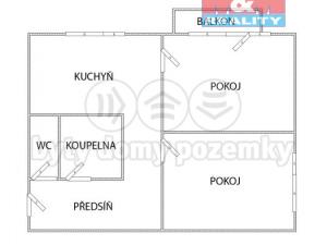 Pronájem bytu 2+1, Kolín - Kolín II, Mikoláše Alše, 56 m2
