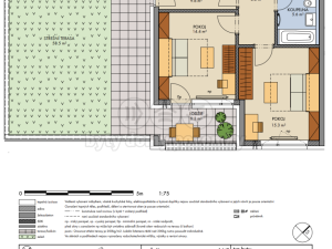 Prodej bytu 2+1, Praha - Hlubočepy, Gollové, 55 m2