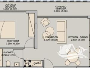 Prodej bytu 3+kk, Pafos, Kypr, 83 m2