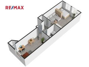 Pronájem bytu 1+1, Plzeň, Vrchlického, 45 m2