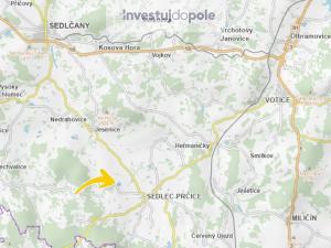 Prodej pole, Sedlec-Prčice - Sedlec, 2983 m2