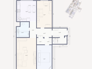 Prodej bytu 3+1, Praha - Černý Most, Vybíralova, 85 m2