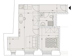 Pronájem kanceláře, Praha - Staré Město, Kozí, 39 m2