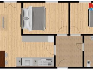 Pronájem bytu 3+kk, Milovice, Mírová, 69 m2