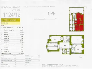 Prodej bytu 4+kk, Praha - Holešovice, Pplk. Sochora, 98 m2