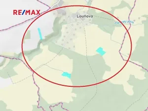 Prodej pole, Louňová, 26378 m2
