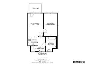 Pronájem bytu 2+kk, Praha - Hostivař, Nurmiho, 55 m2