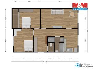 Pronájem bytu 3+1, Louny, Kosmonautů, 81 m2