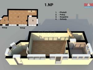 Prodej rodinného domu, Zlín, Pasecký žleb, 91 m2