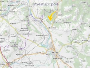 Prodej pole, Liběchov, 2815 m2